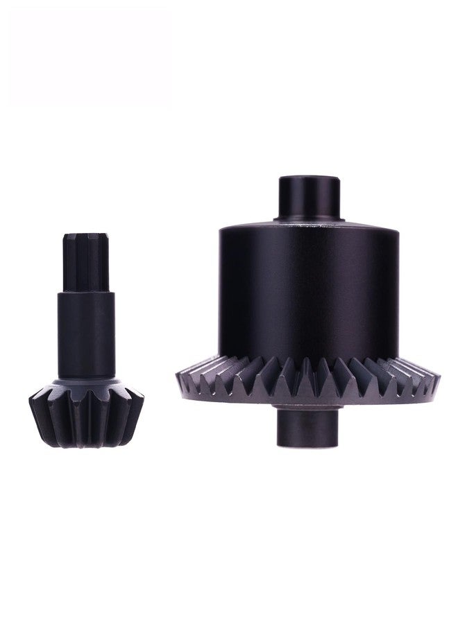 Mesimsple New Versions 37t Main Gear Differential Case & 13t Input Gear for Arrma 1/10 Senton Big Rock Granite 3S BLX Diff Cover Outcast Kraton 4S 1/8 Typhon 3S Upgrades Part Black - Image 1